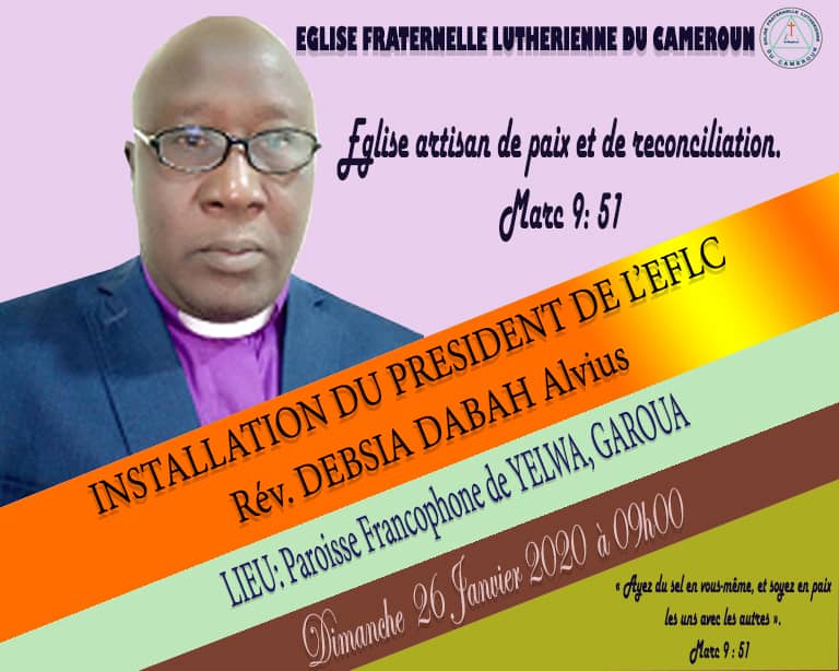 Installation du Président de l'Eglise