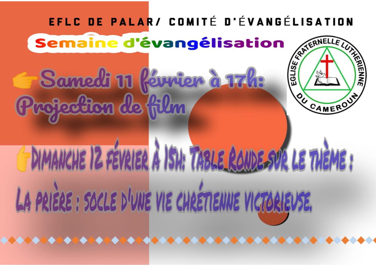 Semaine d'Evangélisation